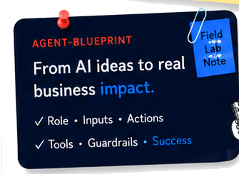 Agent-Blueprint: From AI ideas to real business impact.